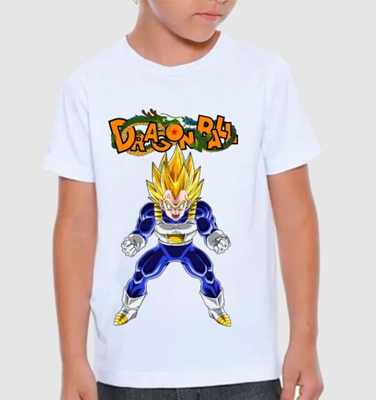 Camiseta Personalizada Infantil Dragon Ball