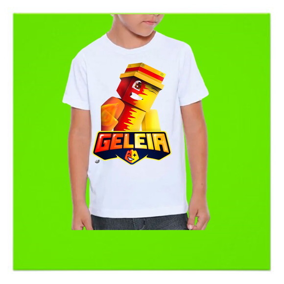 Camiseta Personalizada Infantil Geleia