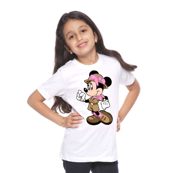 Camiseta Personalizada Mickey Safari