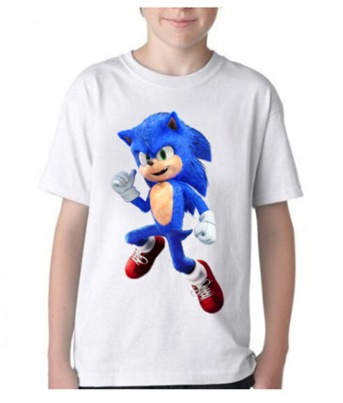 Camiseta Personalizada Sonic Filme