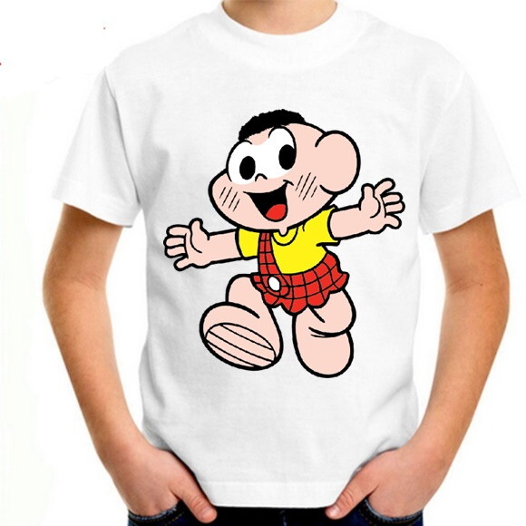 Camiseta Turma da Monica Cebolinha