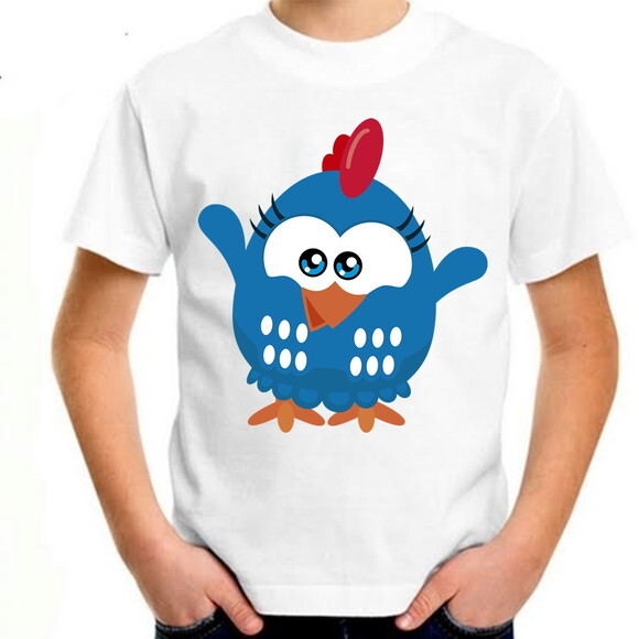 Camiseta Unissex Infantil Mini Galinha Pintadinha