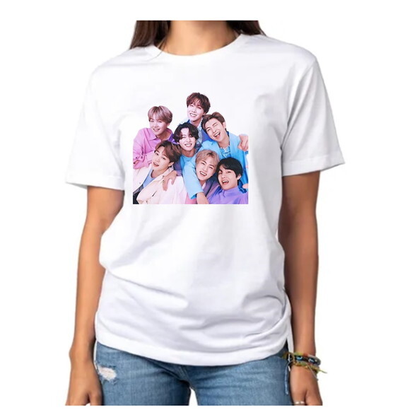 Camisetas Feminina Bts Promoçao