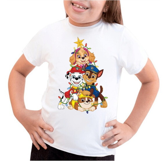Camisetas para Meninas Patrulha Canina
