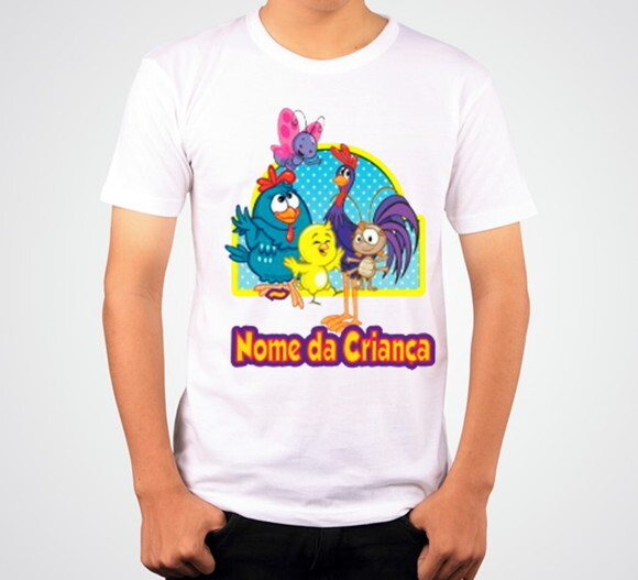 Galinha Pintadinha Camiseta Personalizada
