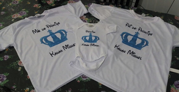 kit camisetas e body