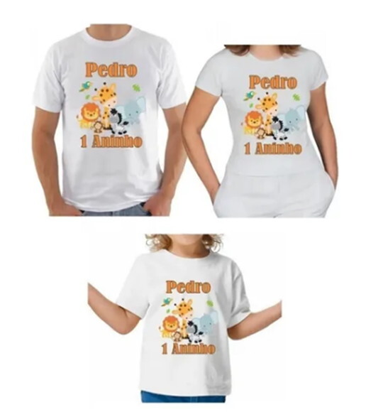 kit de camisa personalizada safari