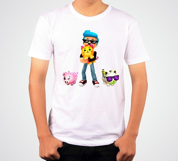 Pk Xd Camiseta Infantil Fazemos Com Seu Avatar