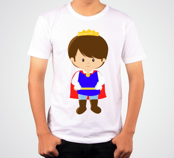 Principe Camiseta Infantil