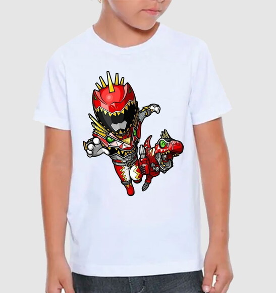 Roupas Infantil Power Rangers para Meninos com Nome