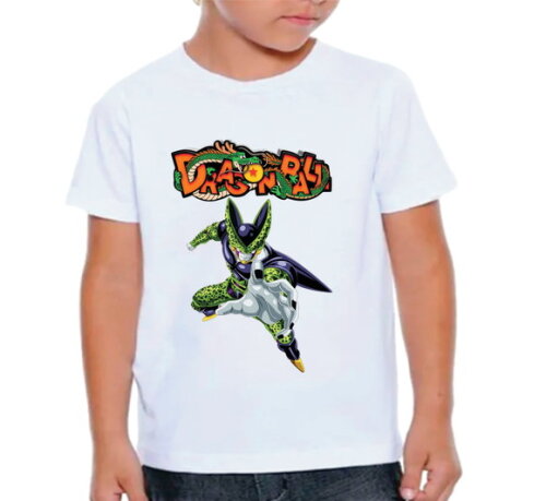 Blusa Camiseta Infantil Dragon Ball Z