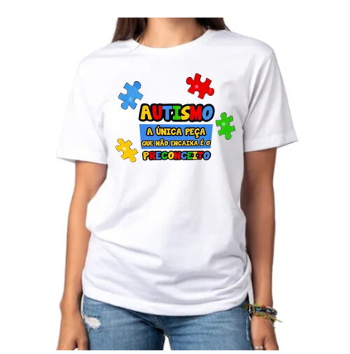 Blusa Feminina Autista