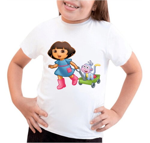 Blusa Infantil Dora Aventureira