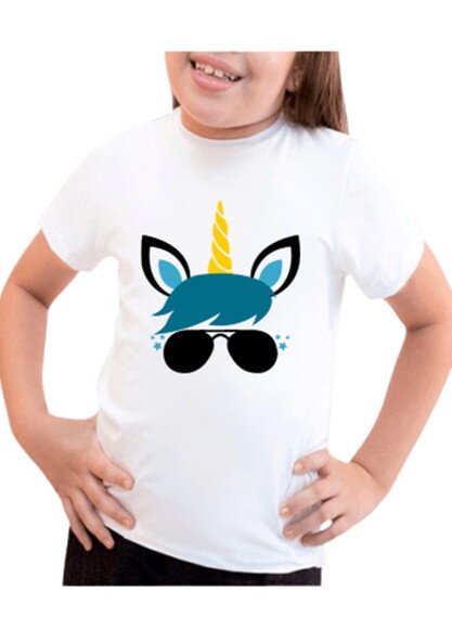 Blusa Infantil Unicornio