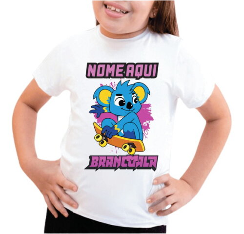 Camisa Infantil Brancoala para Meninas