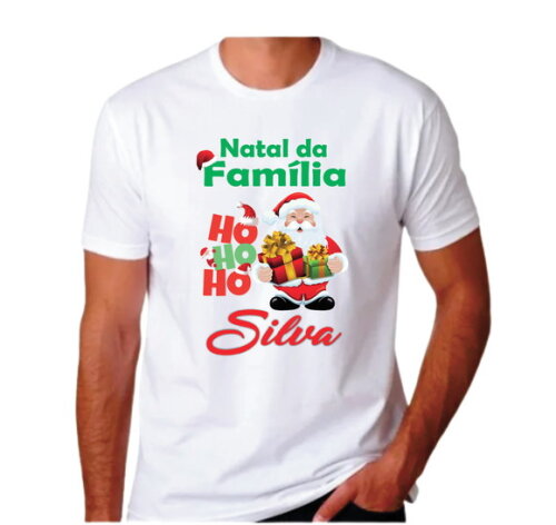 Camisa Natal da Familia