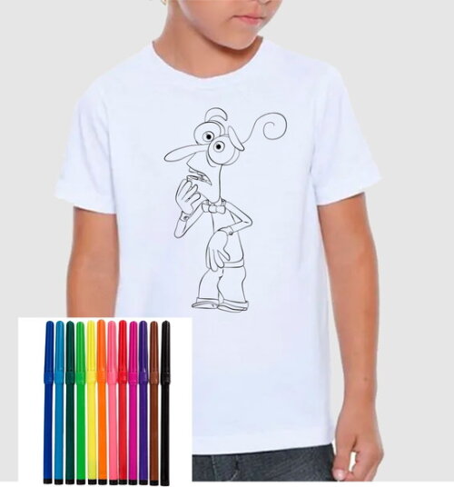 Camisa para Colorir Excelente para Presente