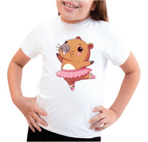 Camiseta Capivara Bailarina
