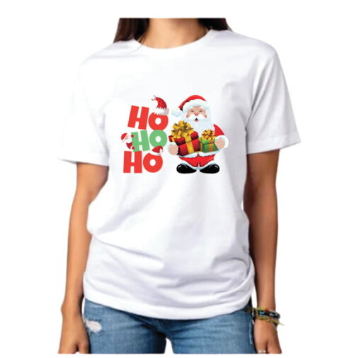 Camiseta Hohoho Natal Papai Noel