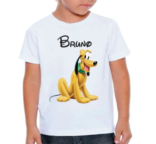 Camiseta Infantil Pluto