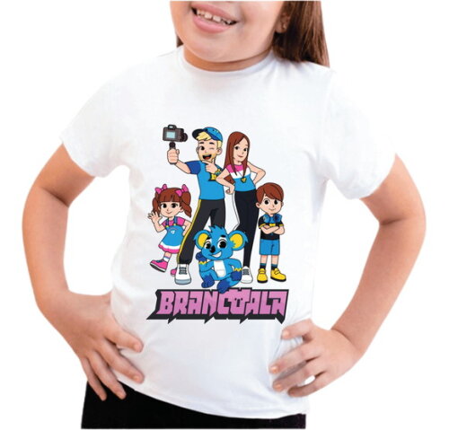 Camiseta para Aniversario Tema Brancoala
