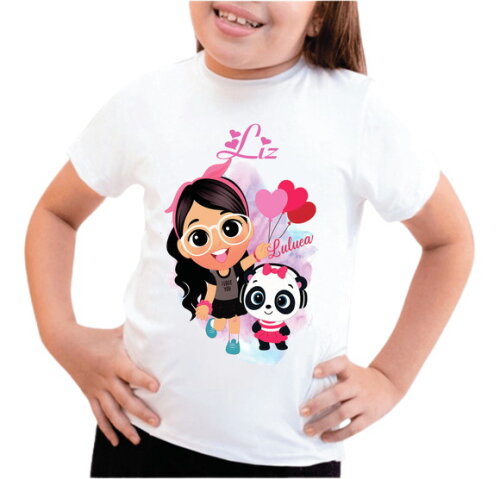 Camiseta Personalizada Infantil Luluca
