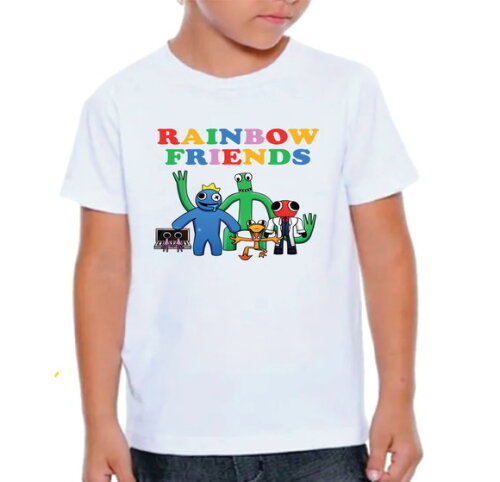 Camiseta Personalizada Rainbow Friends