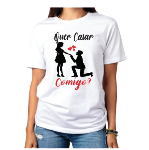 Camiseta Quer Casar Comigo?