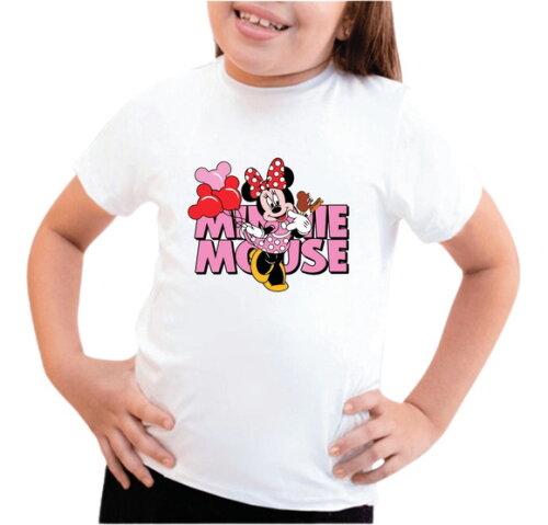 Camiseta Roupa Minnie Mouse Aniversario