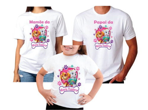 Kit Roupa para Aniversario Patrulha Canina