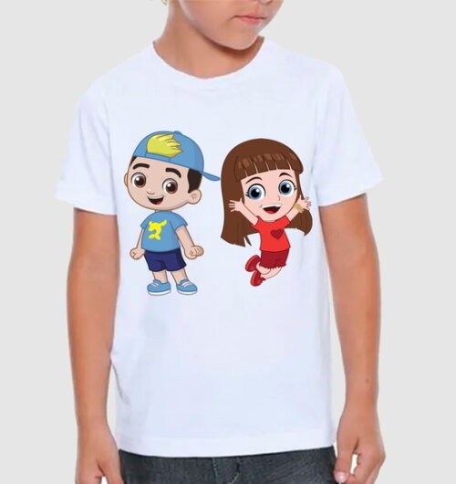 3 Camisetas Infantil Luccas Neto e Gi