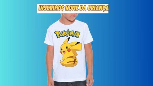 2camiseta Pokemon Promoção