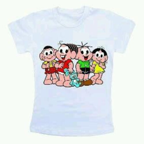 4 Camisetas Turma da Monica