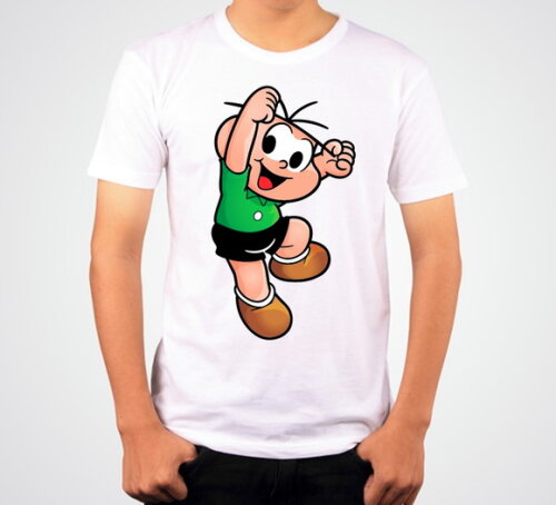 6 Camisetas Infantil Cebolinha Turma da Monica