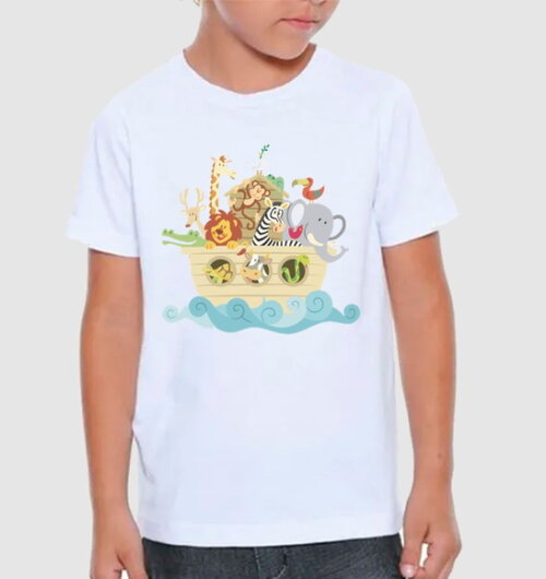 Arca de Noe Camiseta para Aniversario Promoção