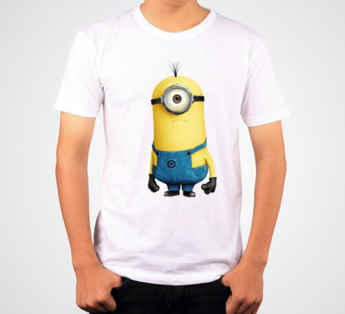 Blusa Camisa Infantil Minions