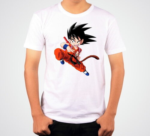 Blusa Infantil Aniversario Tema Dragon Ball