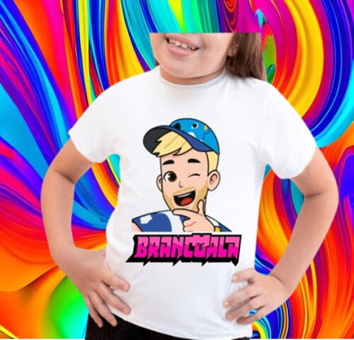Blusa Infantil para Meninas Brancoala