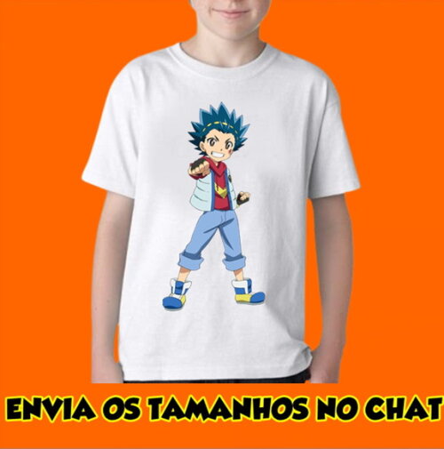Blusa Personalizada Beyblade Promoção