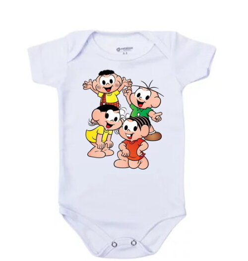 Body Infantil Turma da Monica
