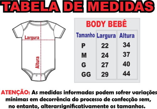 Body Personalizado Bebê