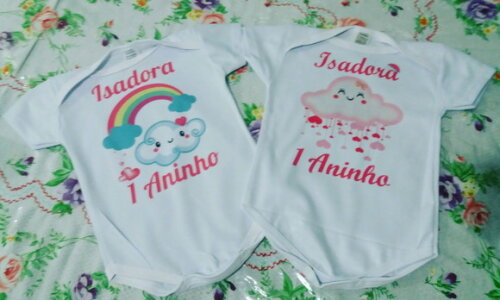 Body personalizado chuva de amor