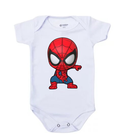 Body Personalizado Homem Aranha
