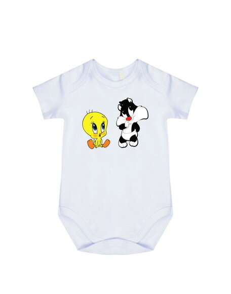 BODY PERSONALIZADO PIUPIU E FRAJOLA