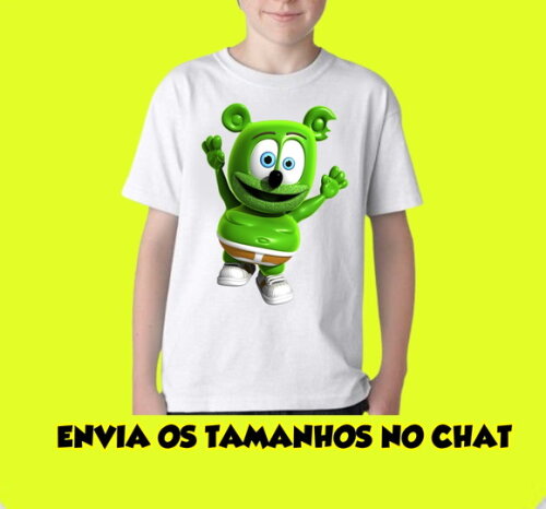 Camisa Infantil Barata Colocamos Nome E Idade