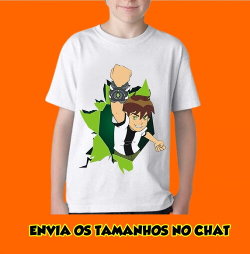 Camisa Infantil Ben10 Promoção