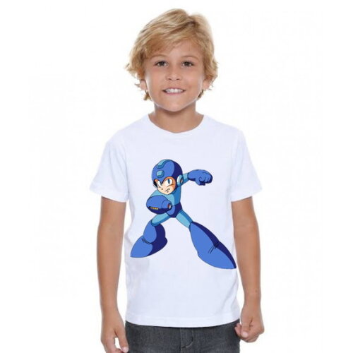 Camisa Infantil Mega Man