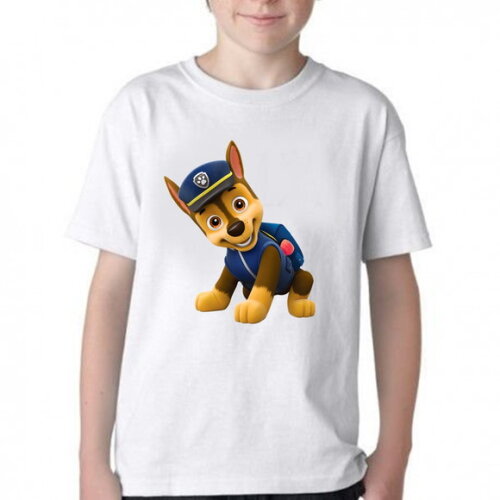 Camisa Infantil Patrulha Canina Chase