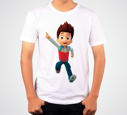 Camisa Infantil Patrulha Canina Ryder