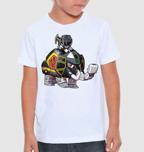 Camisa Infantil Power Rangers para Meninos